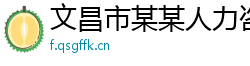 文昌市某某人力咨询售后客服中心